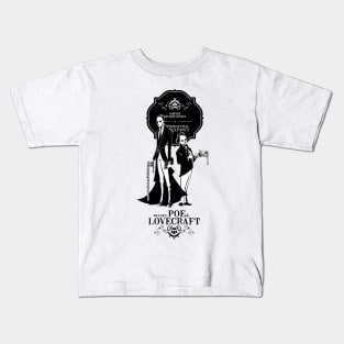 Poe & Lovecraft: Vampire Hunters Kids T-Shirt